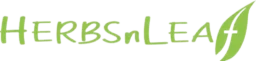 A picture of the HerbsnLeaf logo.