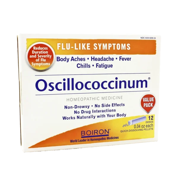 Occillium Oscillococcinum - 12 Dose Pack (Flu Relief) - Herbsnleaf