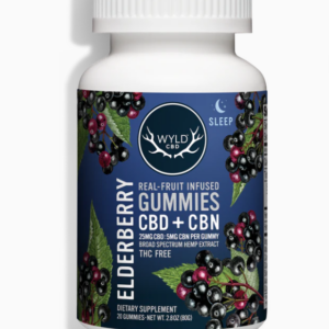 WYLD - CBD and CBN Elderberry Gummies for Sleep