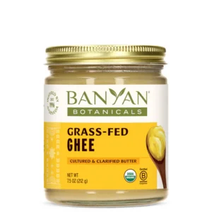 Banyan Botanicals - Grass-Fed Ghee - Cultured & Clarified Butter - 7.5oz Jar