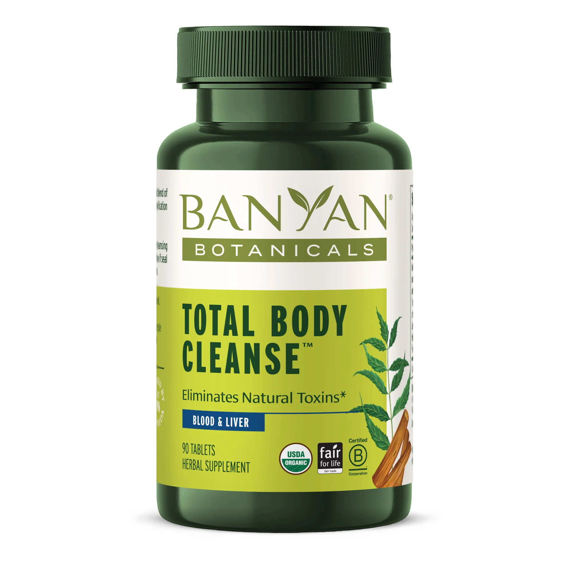 Banyan Botanicals - Total Body Cleanse - Blood & Liver Support - 90 tablets