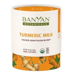 Banyan Botanicals - Turmeric Milk - Golden Adaptogen Blend - 4.3oz Herbal Supplement
