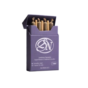 Secret Nature CBD Pre-Rolls 7-Pack premium hemp flower pre-roll packaging