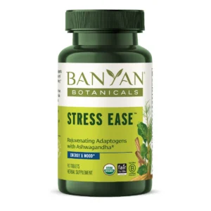 Banyan Botanicals - Stress Ease - Energy & Mood Support - 90 tablets