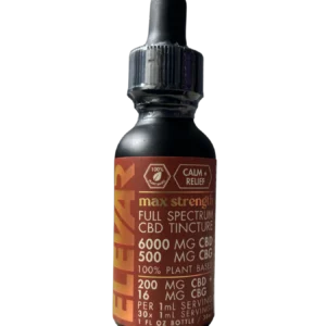 ELEVAR - 6000mg CBD Super Strength True Full Spectrum Tincture