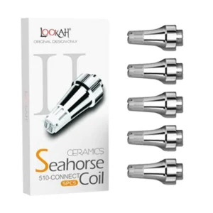 Lookah Seahorse Gen 2 Replacement Coils | Ceramic & Quartz 510 Thread Tips