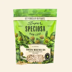 Green Maeng Da Kratom Capsules 1000