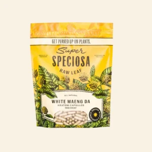 White Maeng Da Kratom Capsules 1000