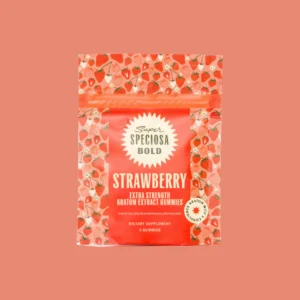 Strawberry Extra Strength Kratom Gummies