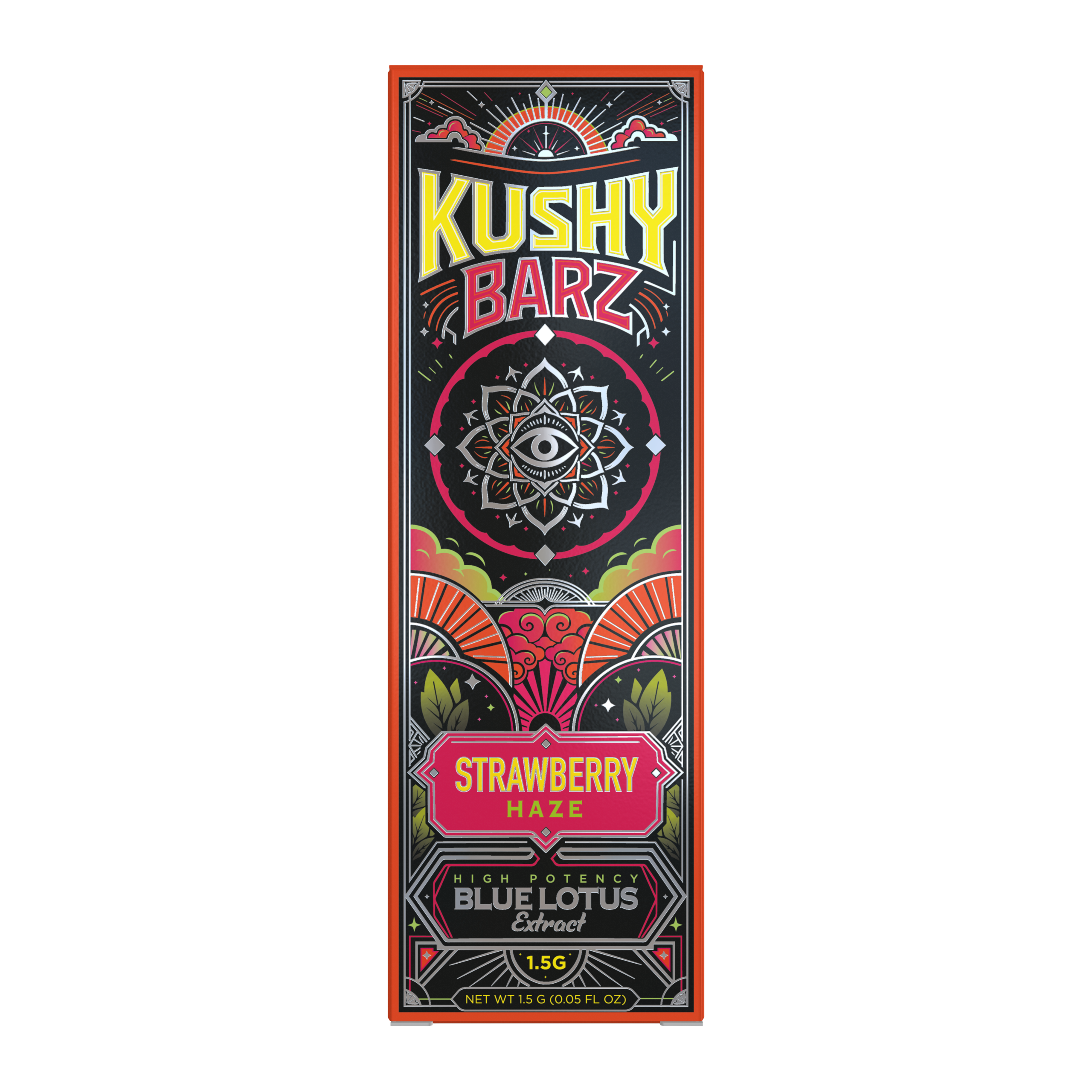 Kushy Bars Strawberry Haze 1.5G Disposable Vape