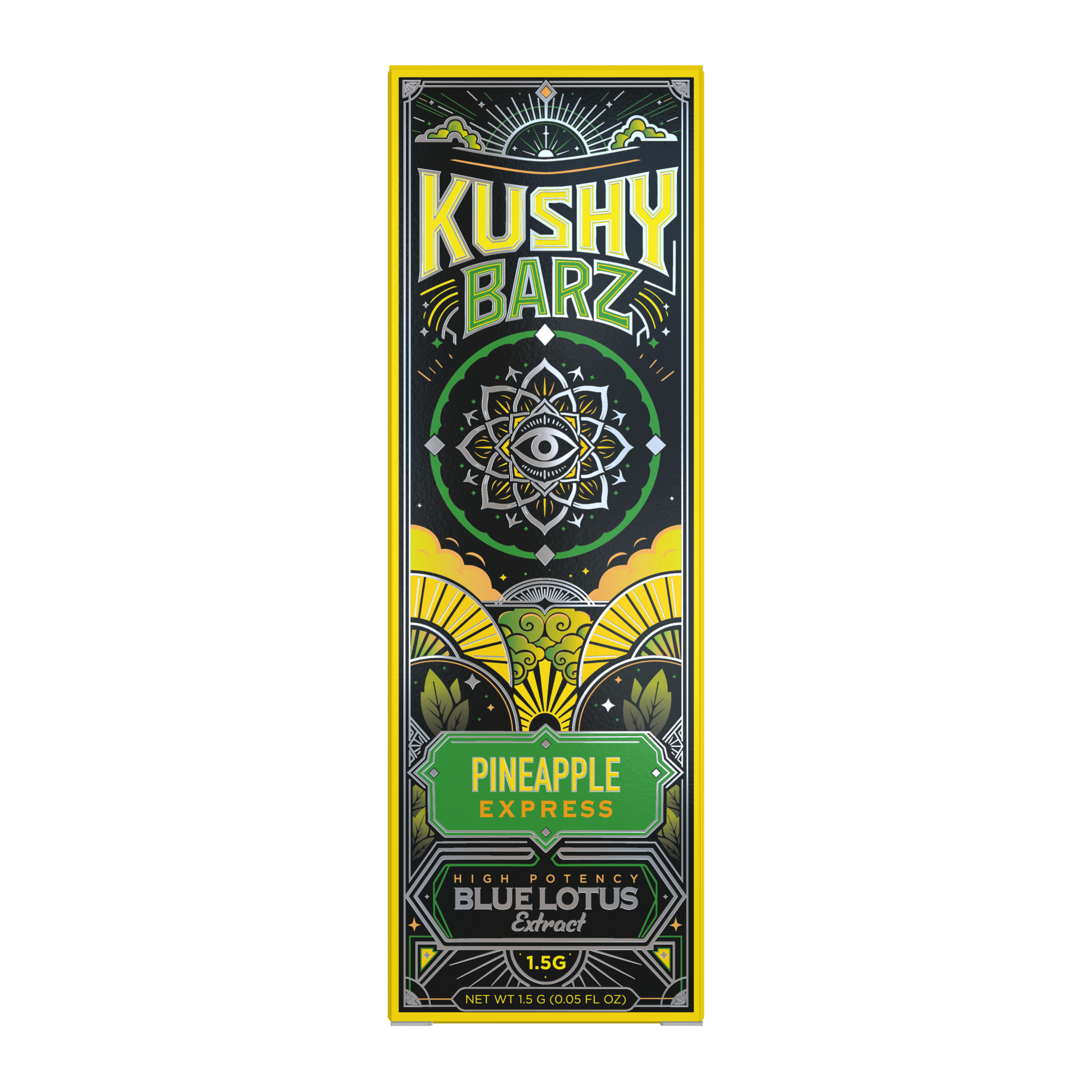 Kushy Bars Pineapple Express 1.5G Disposable Vape