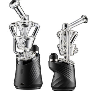 Dualy 2.0 Puffco Peak Attachment | Iridescent Glass