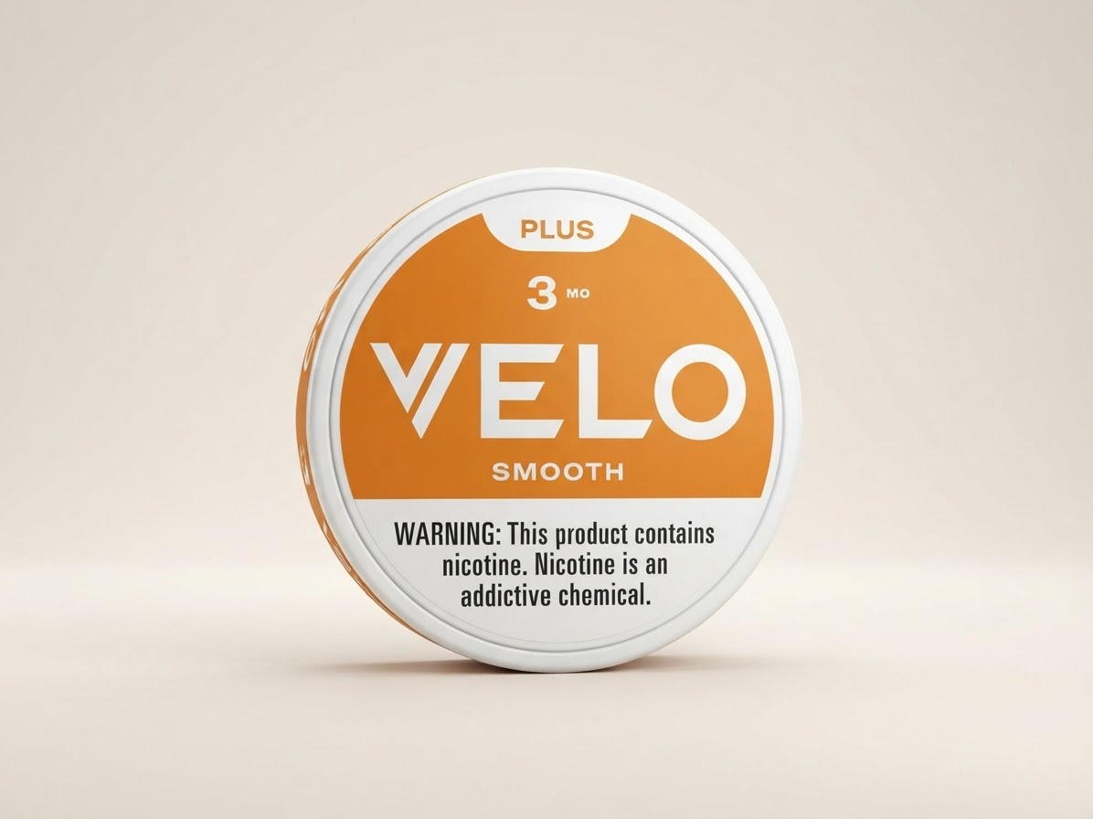 VELO Plus Smooth Nicotine Pouches 3mg & 6mg