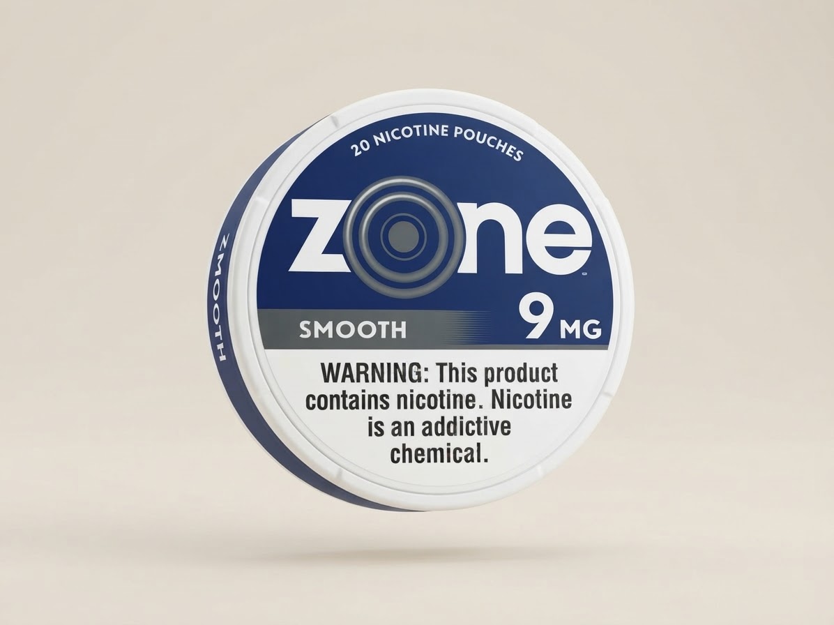 Zone Nicotine Pouches – White, Smooth & Tobacco 6mg & 9mg - Image 3